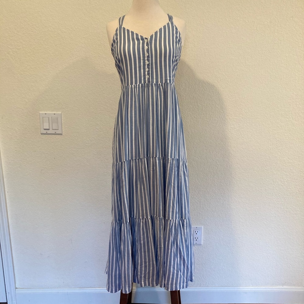 OLD NAVY Fit and flare maxi sundress NWT